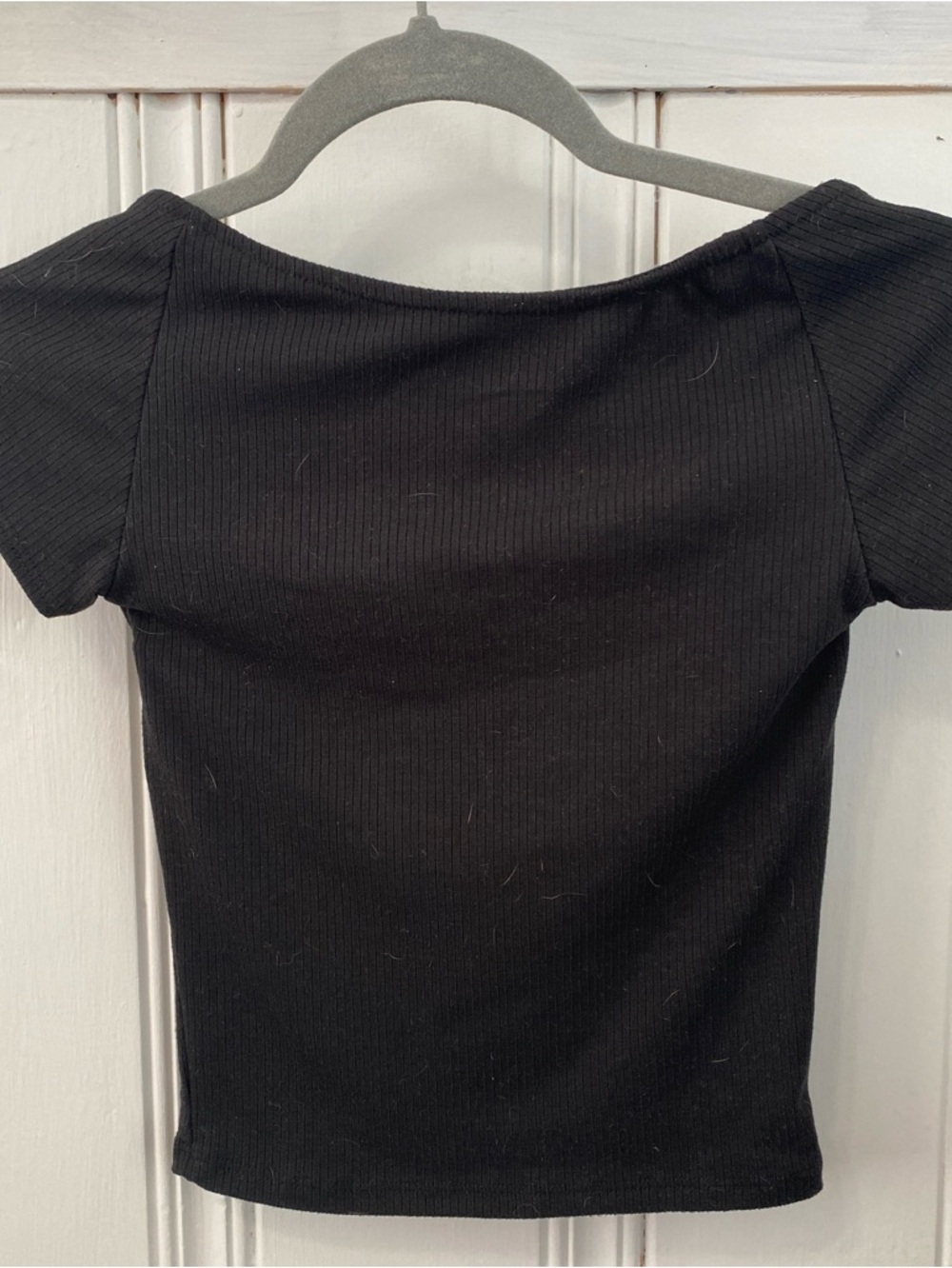 Urban Outfitters size Sp Ribbed Short-Sleeve Women’s Top with low back